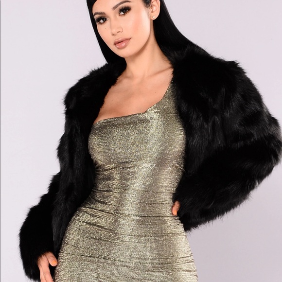 Faux fur fashion nova jacket - Picture 1 of 2
